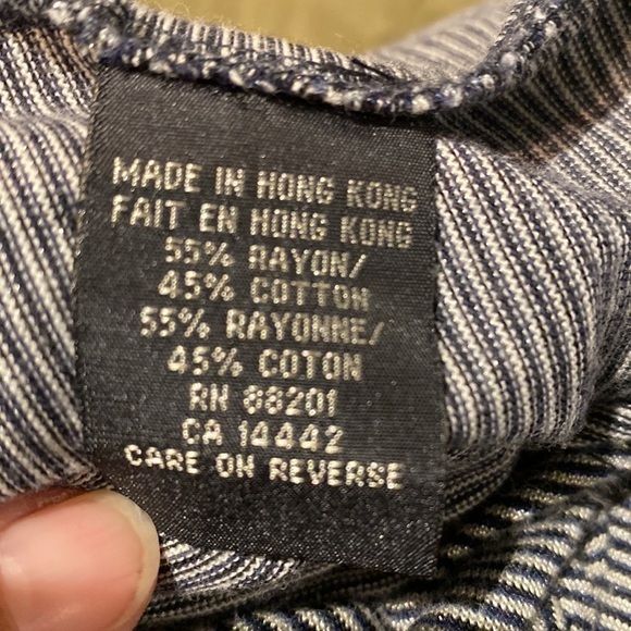 Mondetta men’s thin stripe Golf Shirt​​​, size medium, polo - Picture 6 of 6